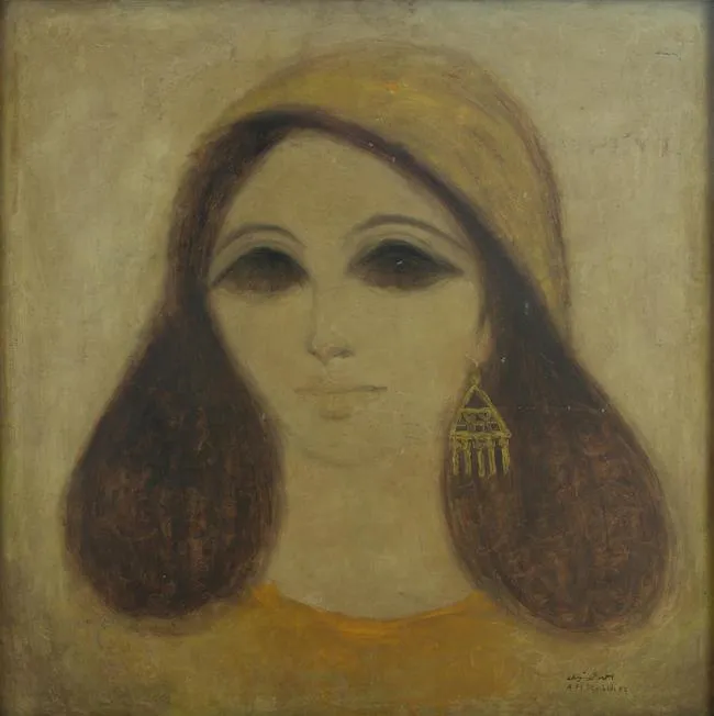 Hamood Al Rashidi Ahmed Al-Rashidi - Lady in Yellow (n.d.)